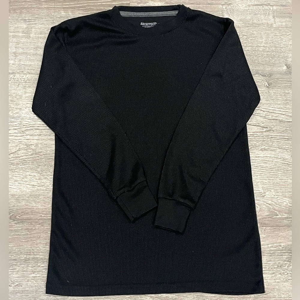 Black Thermal Long sleeve T-shirt